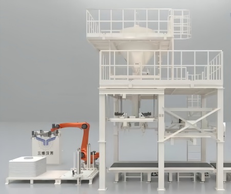 四袋系全自動噸袋包裝機
